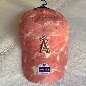 💗⚾️Fanatics LA Angels, Women’s, Pink & White Marble, Adjustable Hat